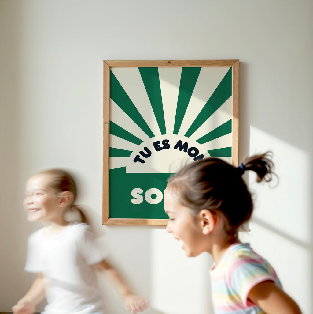 Kids Tu Es Mon Soleil - Vert