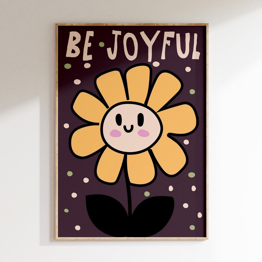 Kids - Affiche Be Joyful - Multi