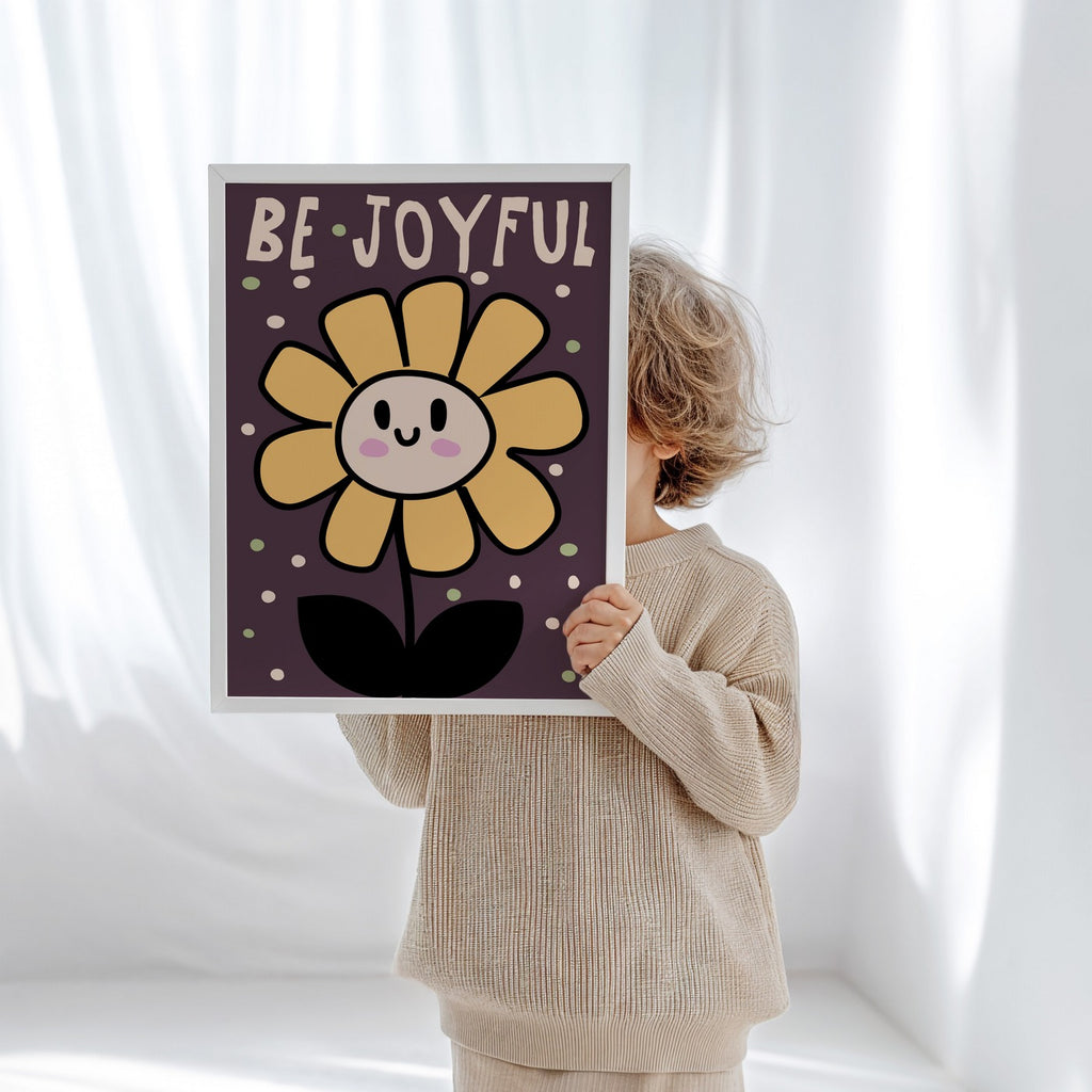Kids - Affiche Be Joyful - Multi