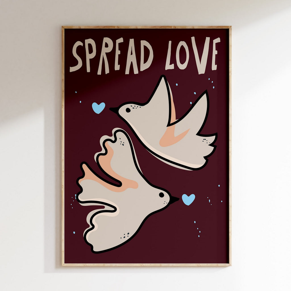 Kids - Affiche Spread Love - Multi
