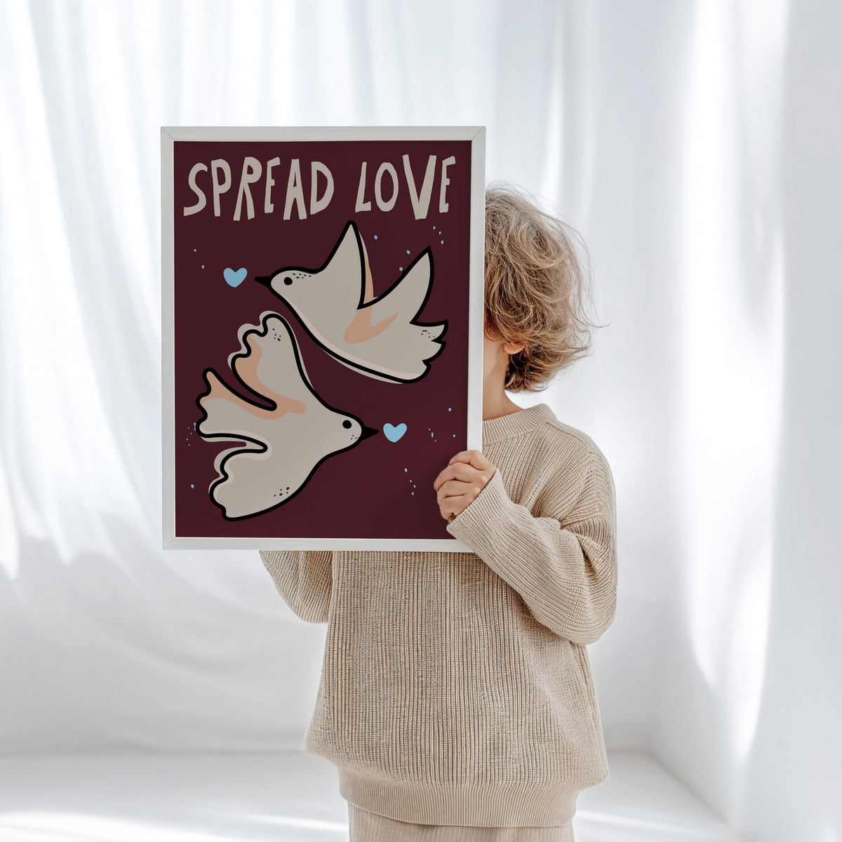 Kids - Affiche Spread Love - Multi