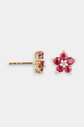 Boucles D'Oreilles "Fleur Mystérieuse" D0,07/2 R1,30/10