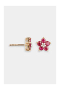 Boucles D'Oreilles "Fleur Mystérieuse" D0,07/2 R1,30/10
