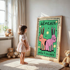 Kids - Affiche Kids Gemeaux - Multi