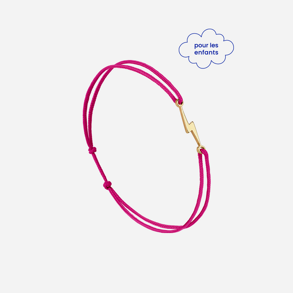 Bracelet Éclair Rose Fushia - Rose Fuchsia