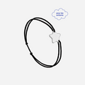 Pulsera Estrella Negra - Negro