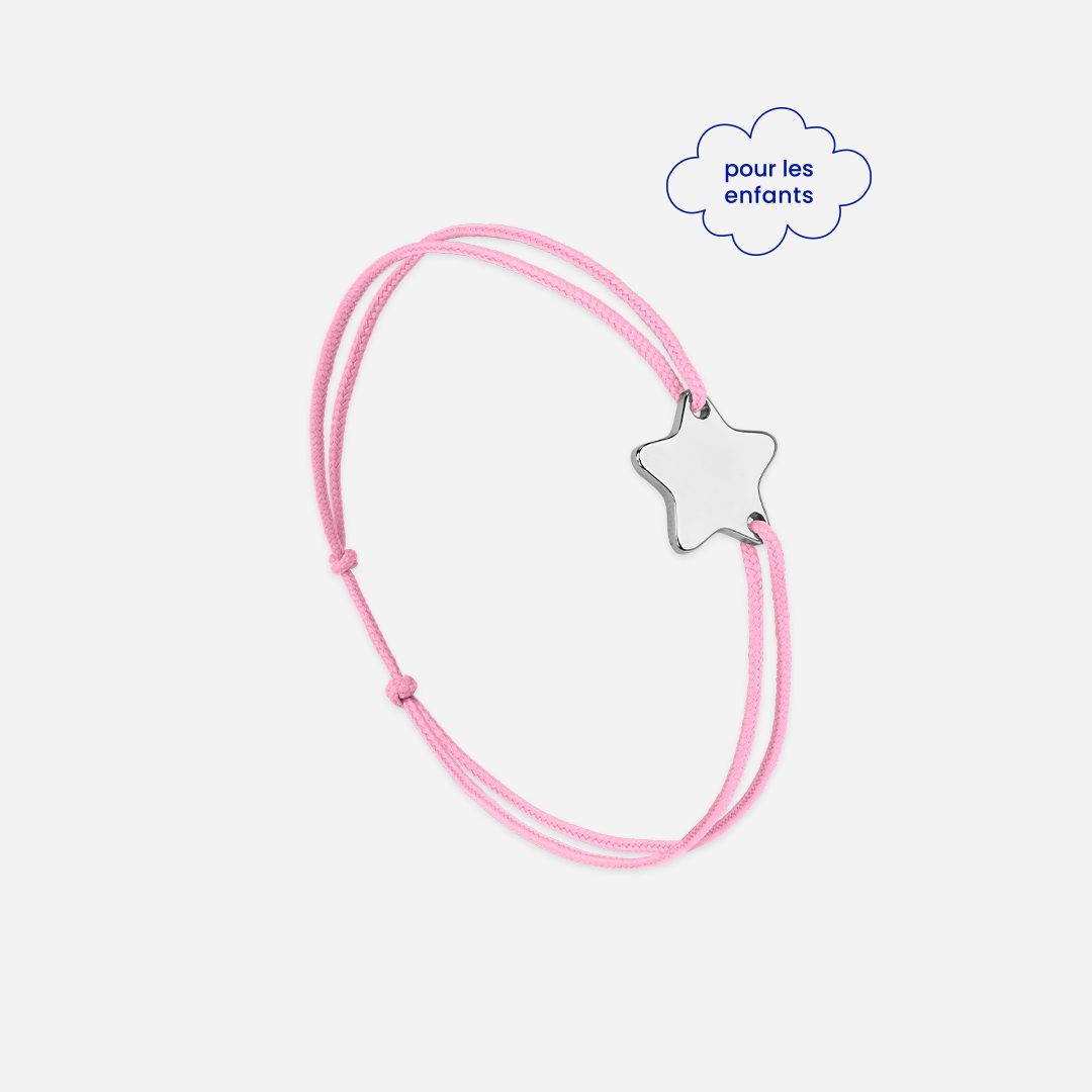 Pulsera Estrella Rosa - Rosa