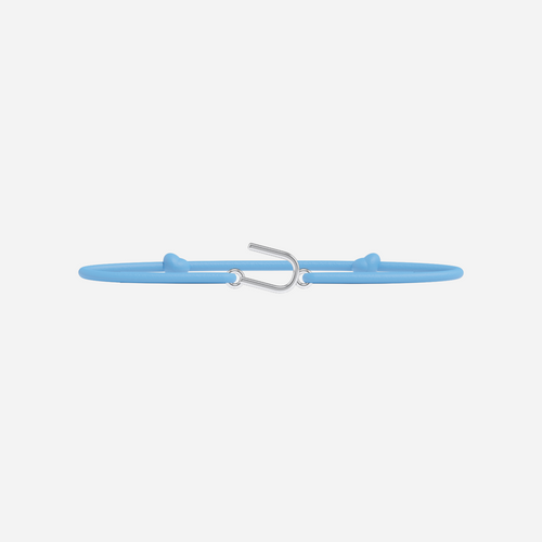 Bracelet U - Plaqué Argent Enfant - Bleu Ciel