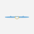Golden Letters Bracelet - Child - Sky Blue