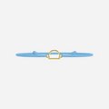 Golden Letters Bracelet - Child - Sky Blue