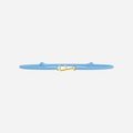 Golden Letters Bracelet - Child - Sky Blue