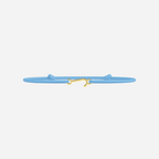 Golden Letters Bracelet - Child - Sky Blue