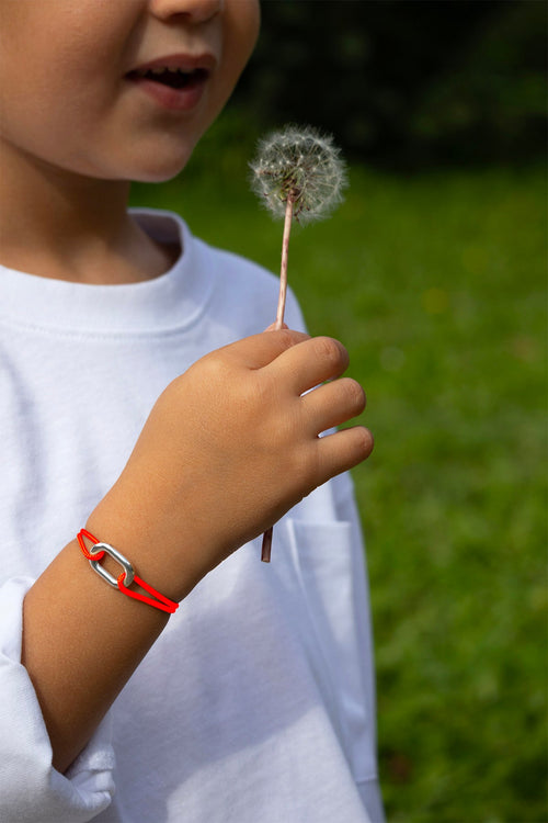 Bracelet Zélie - Orange Fluo