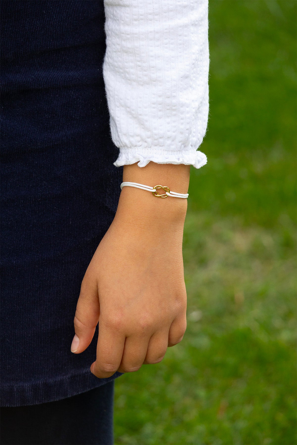 Agathe bracelet - White