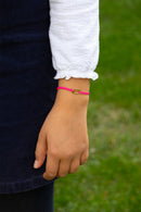 Bracelet Romane - Rose Fluo
