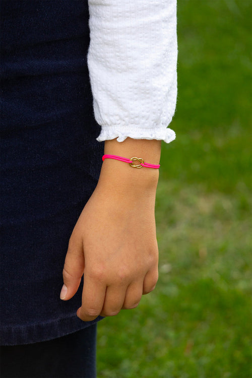 Bracelet Romane - Rose Fluo