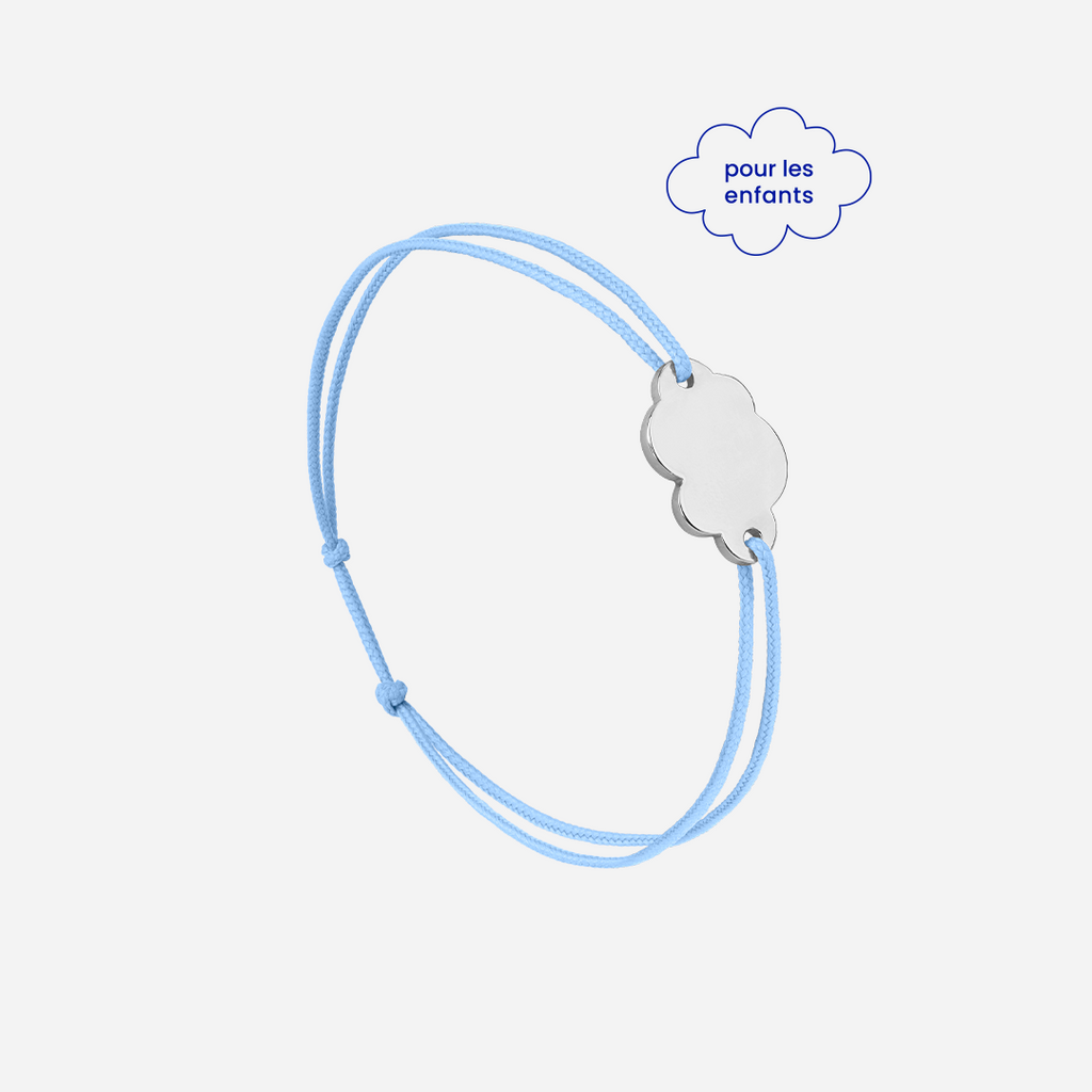 Bracelet Nuage Bleu Ciel - Bleu Ciel