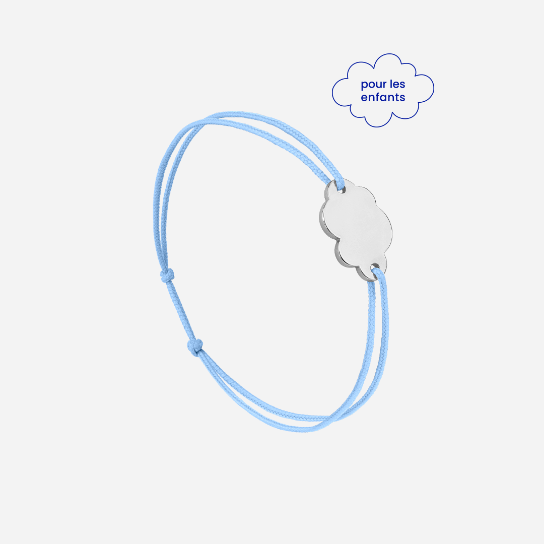 Bracelet Nuage Bleu Ciel - Bleu Ciel