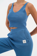 Ensemble Jazz - Bleu - Femme