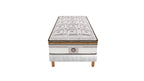 Renaissance - Mattress + Box Spring Set - White/Brown