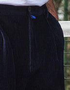 Enzo Chino Trousers - Dark Navy - Men's