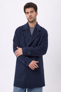 Herenmantel Enzo - Marineblauw - Heren