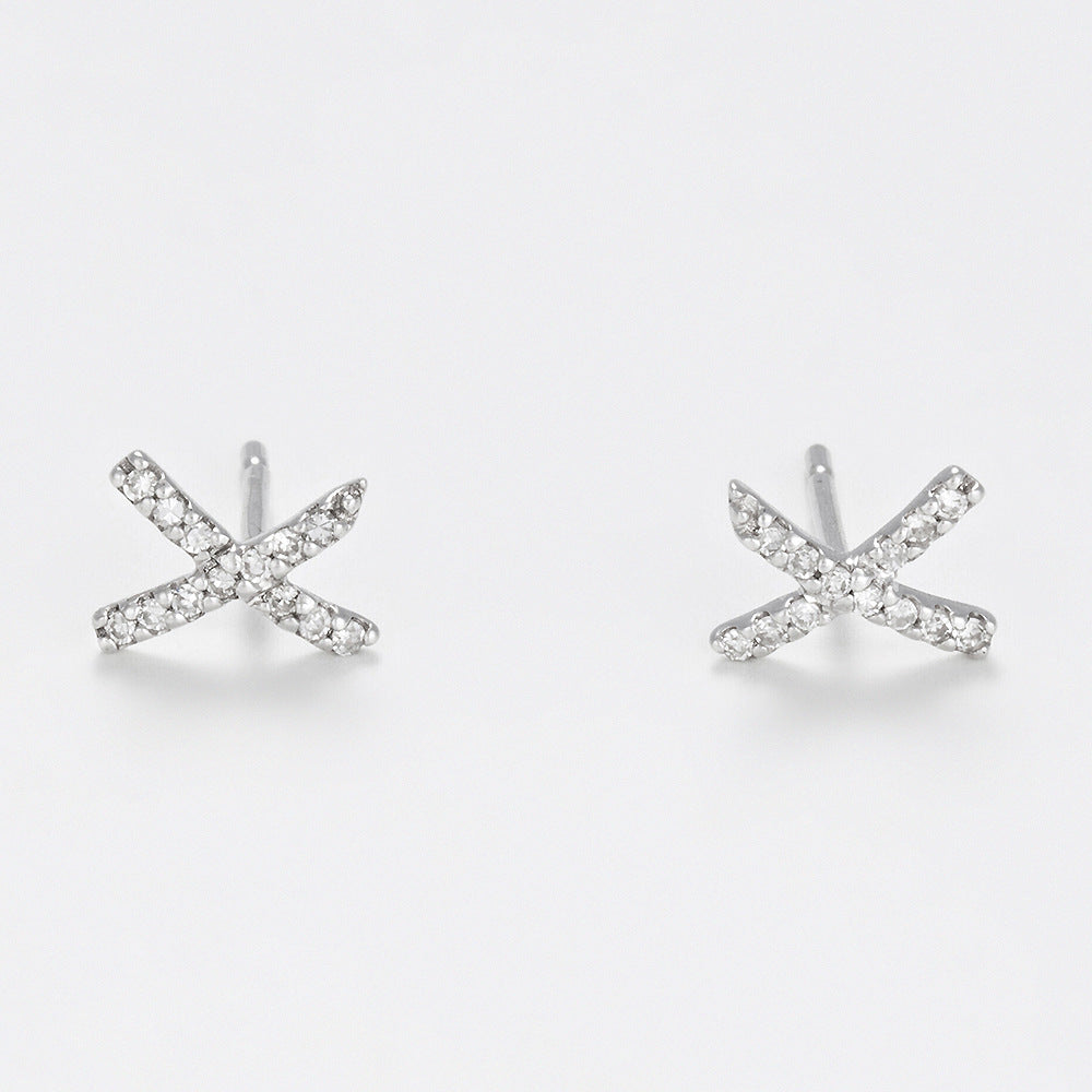 Boucle D'Oreilles " Life" Diamants 0,12Ct/26