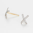 Boucles D'Oreilles " Life" Diamants 0,12Ct/26 - Or Jaune