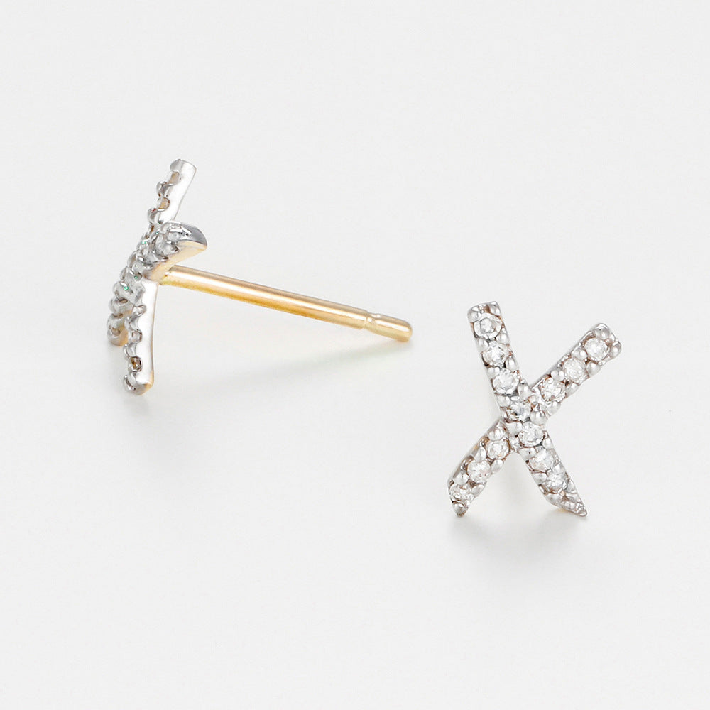 Boucles D'Oreilles " Life" Diamants 0,12Ct/26