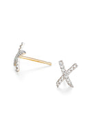 Boucles D'Oreilles " Life" Diamants 0,12Ct/26