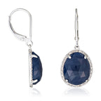 Boucles D'Oreilles "Bermudes Nouvelles" D0,15/50 S9,8/2 - Or Blanc 375/1000