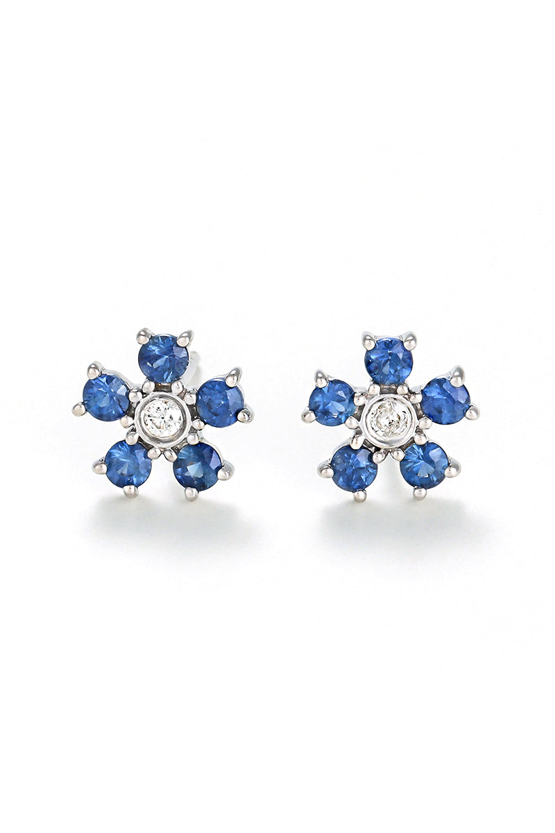 Boucles D'Oreilles "Clématite" D0,05/2 S0,80/10