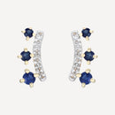 Pendientes "Araceli" D0,04/10 S0,20/6 - Oro Amarillo 375/1000