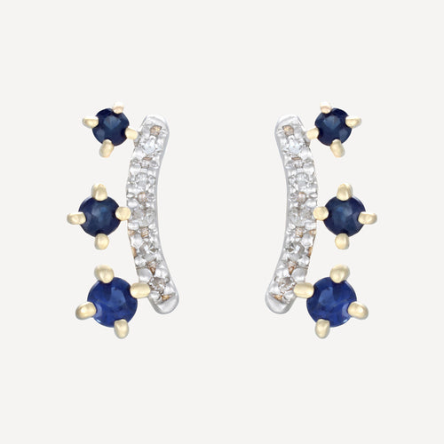 Boucles D'Oreilles "Araceli" D0,04/10 S0,20/6 - Or Jaune 375/1000