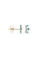 Earrings D0.05/12 Tur 1.5mm/4 - 2.0mm/2 - Yellow Gold 375/1000