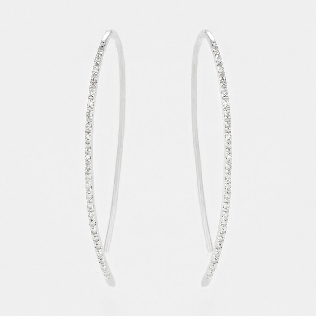 Aretes “Precious Lianas” Diamantes 0.150/50 – Oro Blanco
