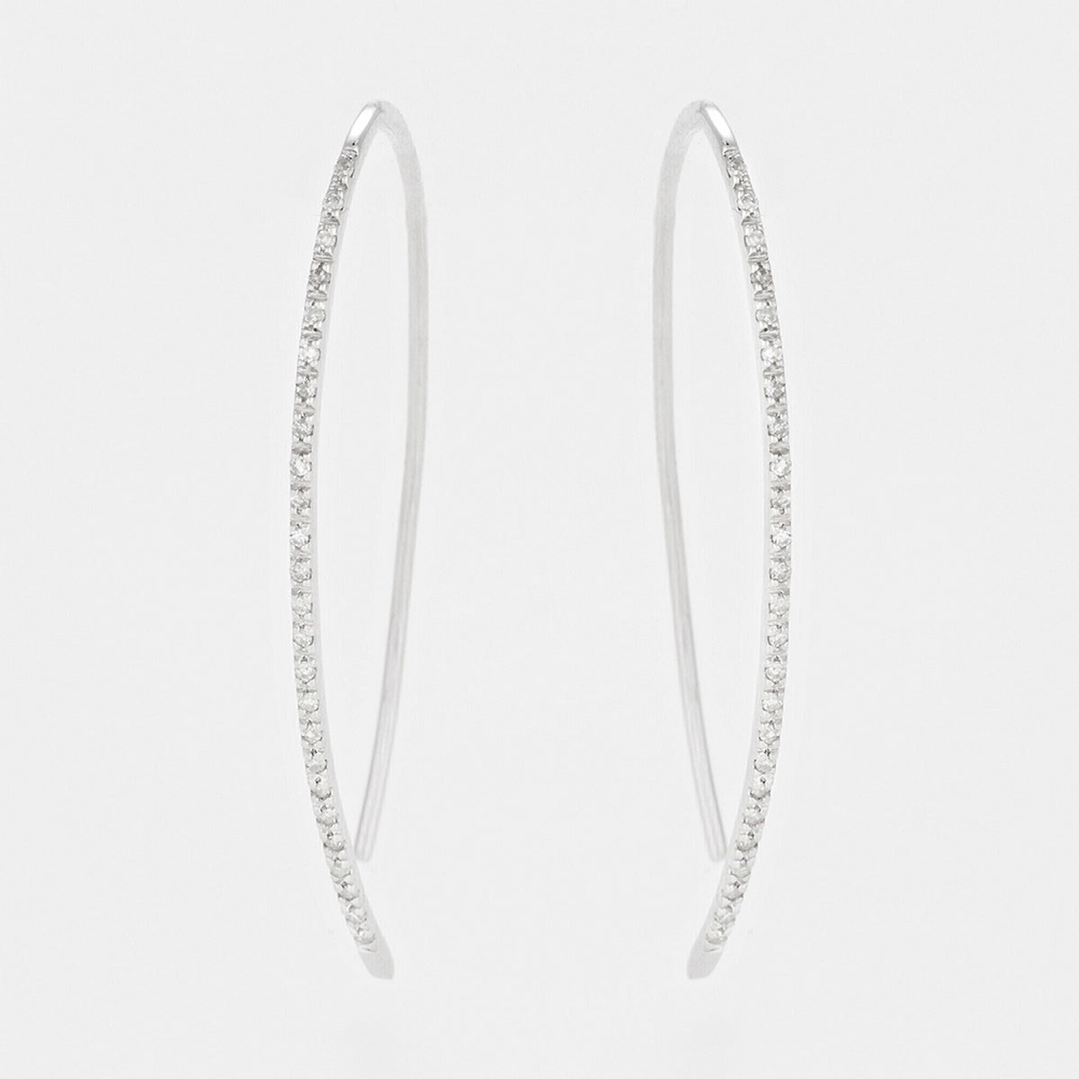 Aretes “Precious Lianas” Diamantes 0.150/50 – Oro Blanco