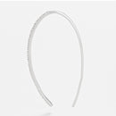 Boucles D'Oreilles "Lianes Précieuses" Diamant 0,150/50 - Or Blanc 375/1000