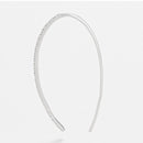 Boucles D'Oreilles "Lianes Précieuses" Diamant 0,150/50 - Or Blanc