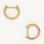 Boucles D'Oreilles "Perfect Créoles" Diamant 0,08/42 - Or Jaune