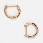 Boucles D'Oreilles "Perfect Créoles" Pm Diamants 0,08/42