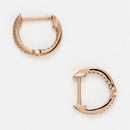 Boucles D'Oreilles "Perfect Créoles" D0,08/42 - Or Rose 375/1000