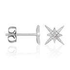 “Sirius” Earrings D0.04Ct/10 – White Gold