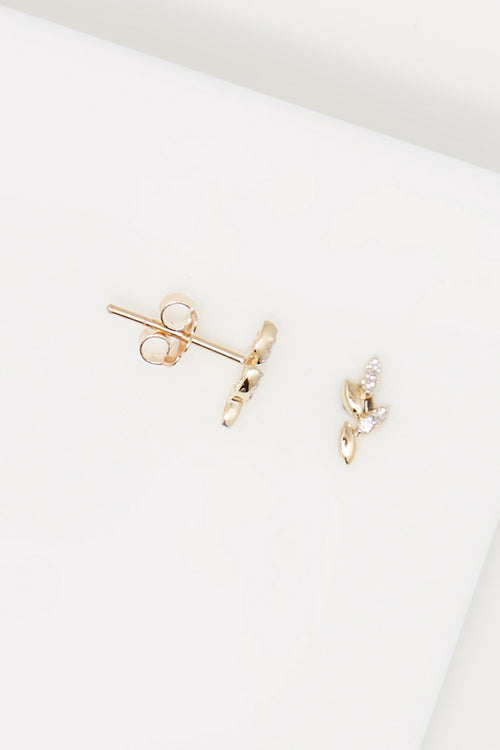 Boucles D'Oreilles "Lola" D0,05/8 - Or Rose 375/1000