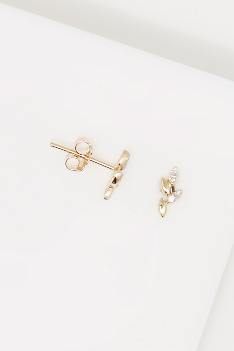 Boucles D'Oreilles "Lola" D0,05/8 - Or Rose 375/1000