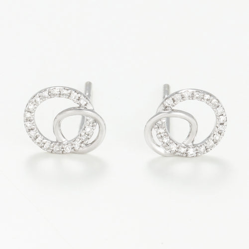 Blanc Pendientes "Thelma" D0,11/36 - Oro 375/1000