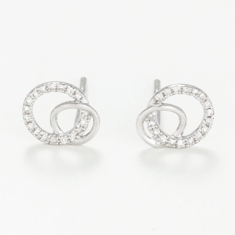 Blanc Pendientes "Thelma" D0,11/36 - Oro 375/1000