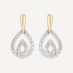 Boucles D'Oreilles "Josephina" D0,13/34 - Or Jaune 375/1000
