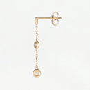 Boucles "Mei" D0,10/6 - Or Jaune 375/1000