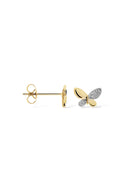 Earrings D0.04/10 - 375/1000 Yellow Gold